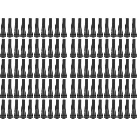 100PCS Volaille Plucker Machine Picker Caoutchouc pilation Bton Remplacement pour Canards Poulet OiesNoir (1/5)
