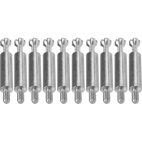 Confezione da 10 tasselli di montaggio M4 – 34 mm in acciaio zincato – Fissaggio robusto per mobili e serramenti – Tecnologia Rastex (1/2)