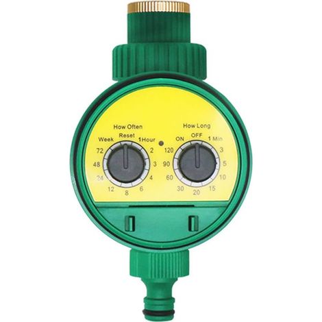 Smart Irrigation Controller Automatic Double Dip Timer Controller Home Automatic Flower Watering Knob Timer (1/5)