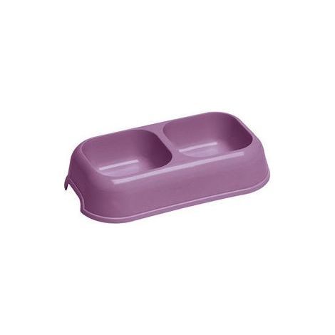 CIOTOLA DOPPIA PER CANI E GATTI 'PARTY' cm 31,5x18x6,6h - 1,2 lt
