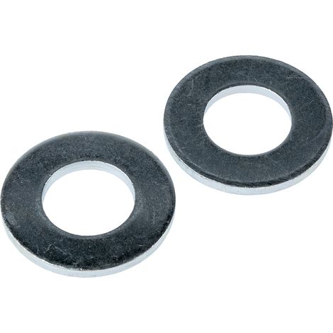 Rondelle plate, M16 (Form C), Acier, 17mm x 34mm, Galvanisé brillant ( Prix pour Sachet de 50 )