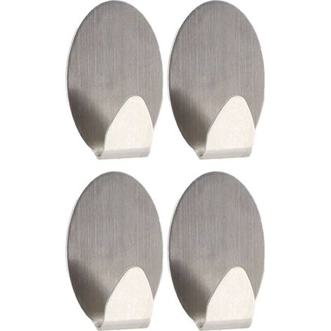 Set aus 4 haken edelstahl 3m oval - chrom - Tendance (1/2)