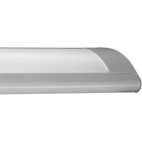 18 W LED-Bildschirm aus mattsilbernem Aluminium, kalt (1/2)