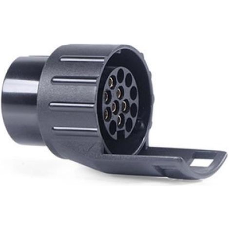 Adaptateur Prise Remorque - 12 V - 7 Broches vers 13 Broches - Étanche - Pour Caravane et Remorque - 1 Pièce (1/3)