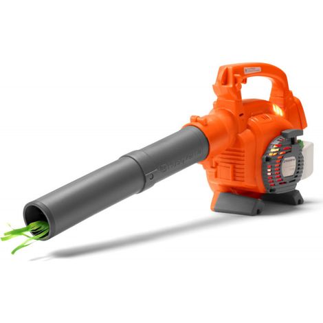 Soplador de juguete marca Husqvarna, ideal para niños/as de +3 años, juguete de jardinería que sopla aire como una maquina husqvarna de verdad (1/3)