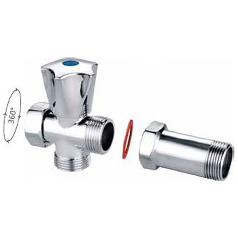 RUBINETTO LAVATRICE CON COPPIA RETROGRUPPO- 3/4- DH- pezzi 1
