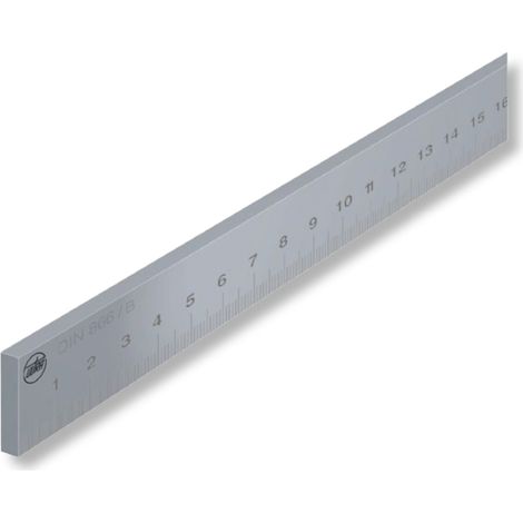 Präzisionsmaßstäbe DIN 866/B rostfreier Stahl 1500 mm