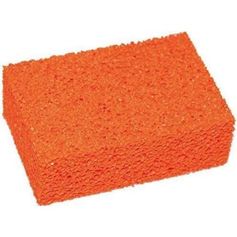 Fliesenschwamm - 150 x 100 x 50 mm - Rouge - En Schwammgummi - 1 Pièce
