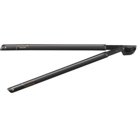 Fiskars Singlestep L38 potatore nero e arancione
