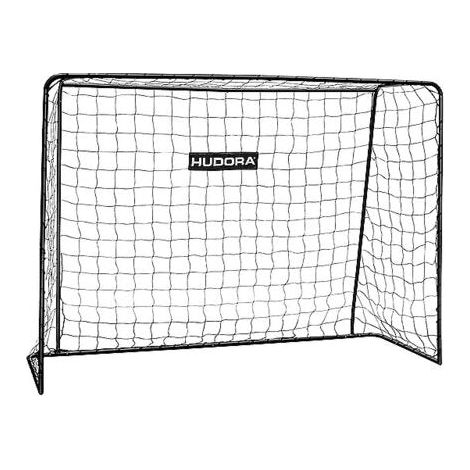 [GEBRAUCHT] B-Ware HUDORA Fußballtor Solid 25 schwarz Fußballtor Kinder ab 6 Jahre 213x152x76 cm (1/2)