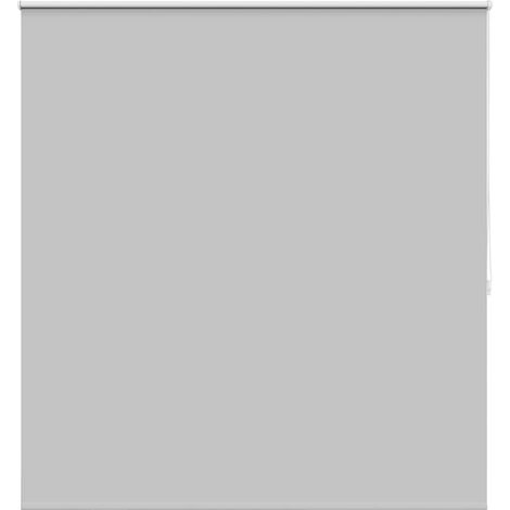 Store enrouleur occultant 164,4 x 175 cm, largeur du tissu 160 cm, gris