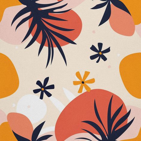 Tissus décoratifs d'extérieur Oxford - Motif Été  DX9321 (1/5)