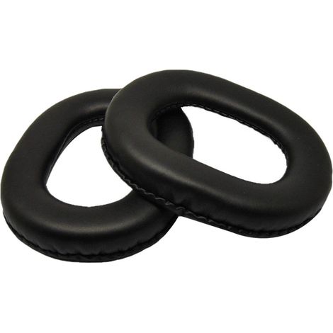 1 paire de coussinets d'oreille de rechange noirs pour casques RP-HTX7, HTX7A et HTX9 (1/4)