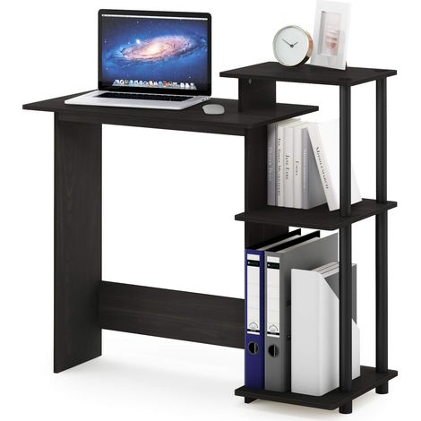 Bureau pour Ordinateur Portable, Expresso/Black (1/5)