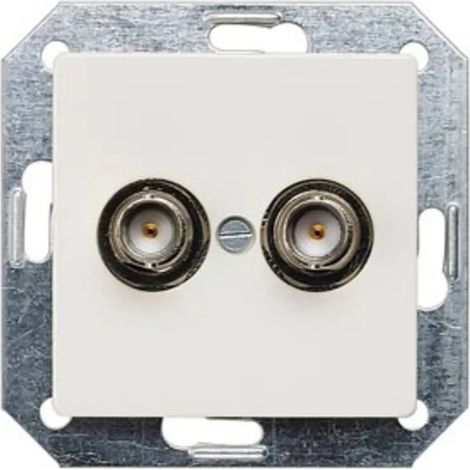 [NEUWERTIG] B-Ware Siemens Schalterprogramm Abdeckung Delta Weiß Lichtschalter Rahmen 5 Tg2068 1 St