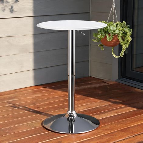 Table de bar réglable de 67 à 93 cm 63 x 63 x 93 cm (1/5)