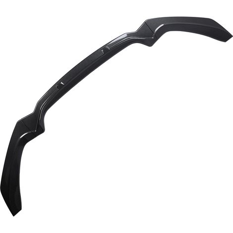 Diffuseur de pare-chocs avant en 3 pièces, résistant aux impacts et facile à installer, pour BMW Série 1 F20 F21 LCI M-Pack (2015-2019), style fibre de carbone. (1/5)