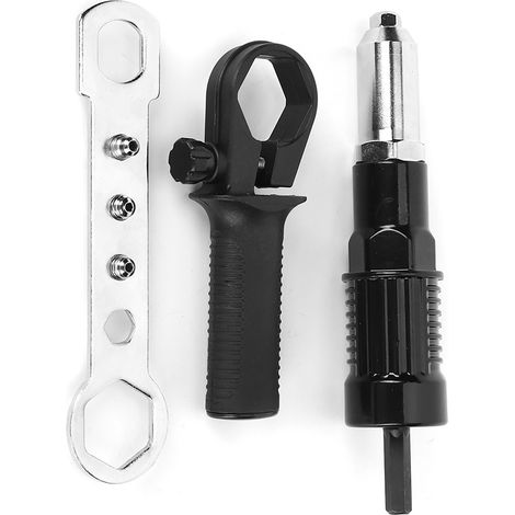 Pince à riveter adaptateur insert ensemble acier allié haute dureté outil électrique robuste pour manche (1/5)