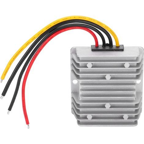 Convertisseur DC-DC 24V vers 13.8V 15A étanche en alliage d'aluminium avec silicone (1/5)