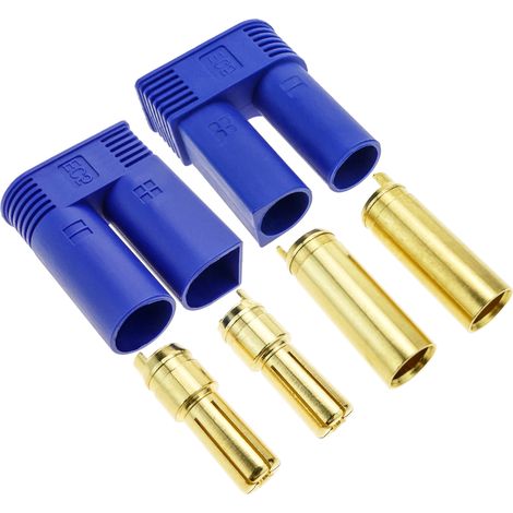 BeMatik - Connecteur RC EC5 5.0mm pour charger et alimenter Paire Mâle et Femelle (1/5)