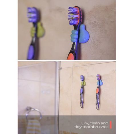 Thumb Crochets et Patères pour la Maison 23cm 5 Pcs（Vert） (1/4)