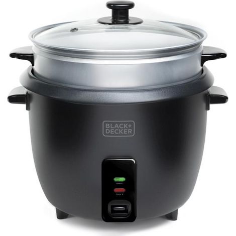 Black+Decker BXRC1800E Reiskocher Schwarz 1,8 L