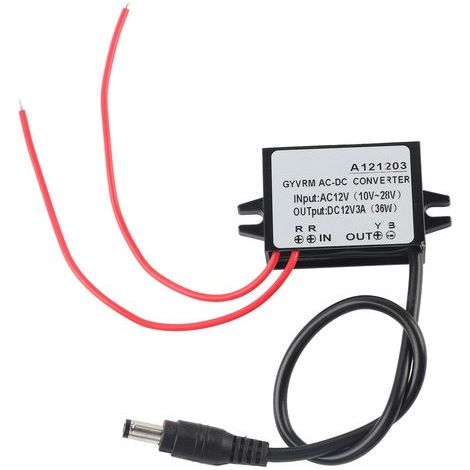 Convertisseur AC 10-28V vers DC 12V 3A - Module d'alimentation réducteur pour applications électroniques (1/5)