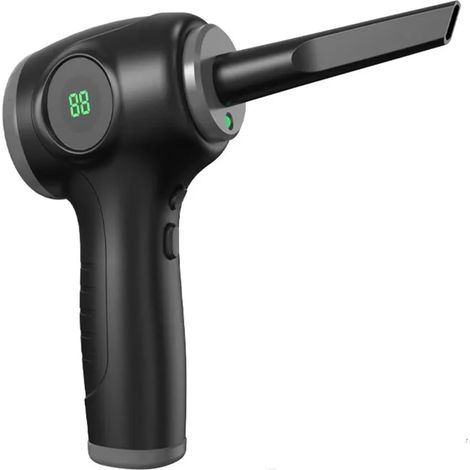 Aspirateur à air portatif sans Fil for ure et compresseur de souffleur à Double Usage Portable for la Maison avec Affichage LED USB (1/5)
