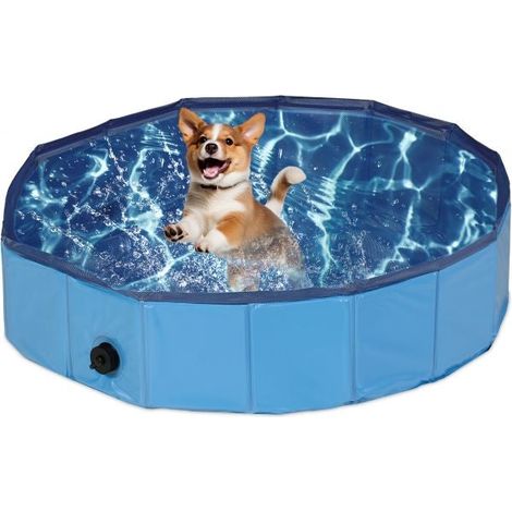 Piscina per cani blu (1/5)