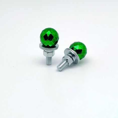 Tornillos de matrícula avec rosca M6, adaptés à tous les modèles (1/4)