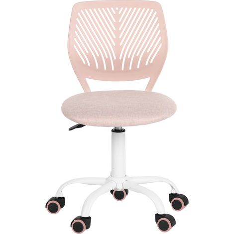 Chaise Ergonomique réglable en Hauteur pour Ordinateur de Bureau à Domicile, Bureau, Rose Morandi, Plastique, Vert foncé, 38 cm x 39 cm x 75-85 cm (1/5)