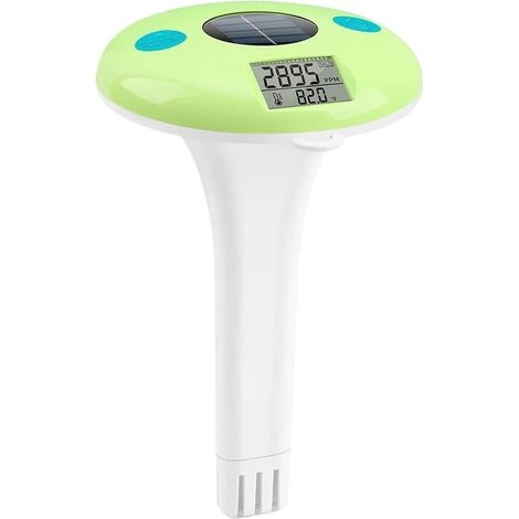Thermomètre à Eau Thermomètre De Piscine Solaire 2 En 1 Avec Conception Étanche For Une Mesure Précise De La Salinité Et De La Température (1/5)