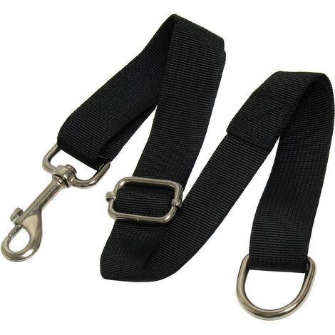 Adjustable Clip and Ring Straps - Pack of 4 (Polyester Hook Horse Extension Fasteners)
