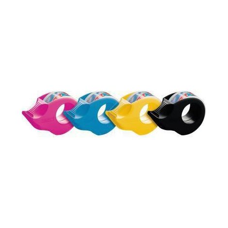 TESA film® Mini Dérouleur en 4 couleurs + film® cristal clair, 10m:19mm, 58230-00000-02 (1/5)