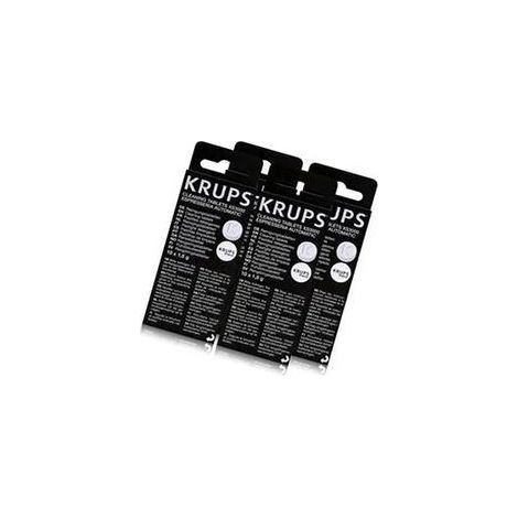 4 pastillas de limpieza Krups (10 uds.) XS3000