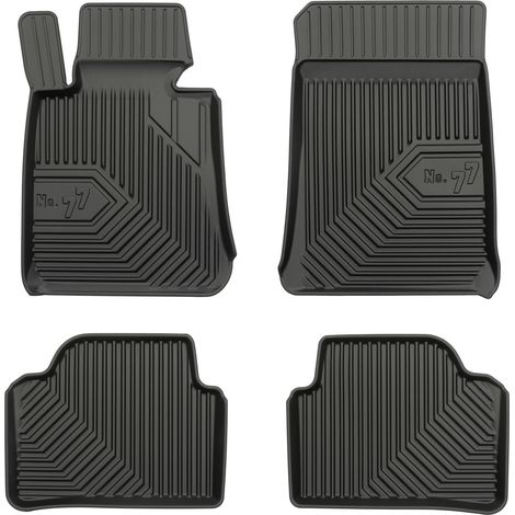 Tapis de Sol de Voiture pour BMW Série 3 E92 2006-2012 sauf xDrive TPE Noir 4Pcs (1/5)