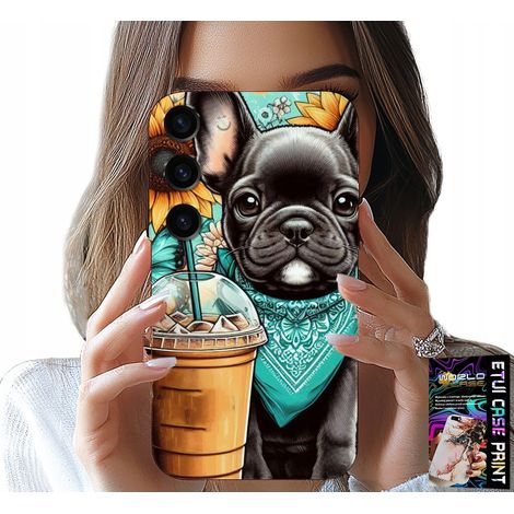 Custodia per Samsung Galaxy S23 Plus - Bulldog Coffi Love, Girasoli, PSI Case (1/5)