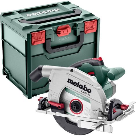 Metabo – Scie circulaire sans fil 18V – Moteur Brushless – Profondeur de coupe 66mm – Pour bois dur et béton armé – Lampe LED intégrée
