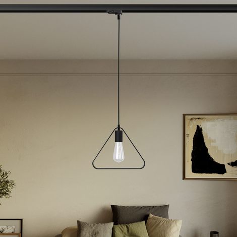 Creative Cables - Lampa wisząca na szynie Duedì Apex z kloszem - brak lampy w zestawie