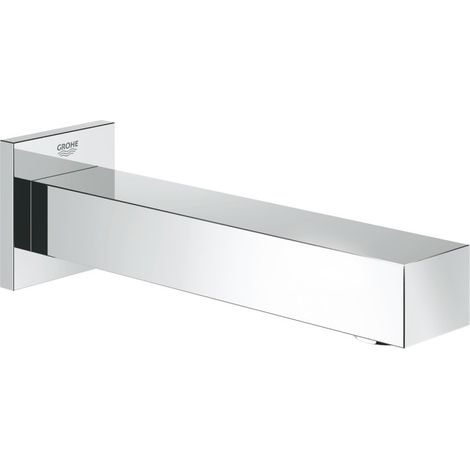 Grohe – Bec déverseur bain 13303000 – Montage mural apparent – Filetage extérieur 1/2' – Saillie 170 mm – Finition chrome durable