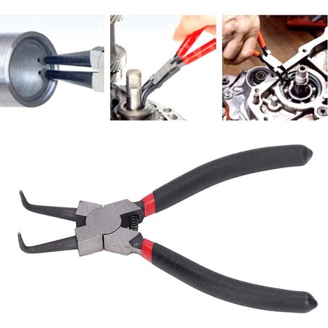 Pince à circlips coudée interne SK-112-6A 6" pour arbres, trous et fentes (1/5)