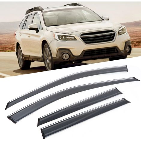 Pare-soleil latéraux 4 pièces Anti-pluie Déflecteur Fumée pour Subaru Outback 2015-2019 Protection Vitres Extérieures (1/5)
