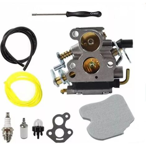 Carburateur pour tronçonneuse Husqvarna 235 235E 236 236E 240 240E – Filtre à air et filtre à carburant inclus – Remplacement pièces d'origine (1/4)