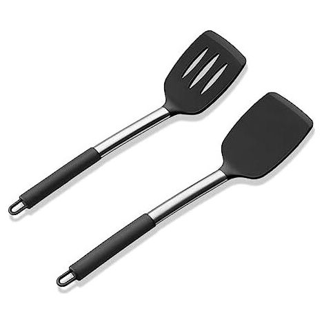 Set di utensili da cucina in silicone (2 pezzi)