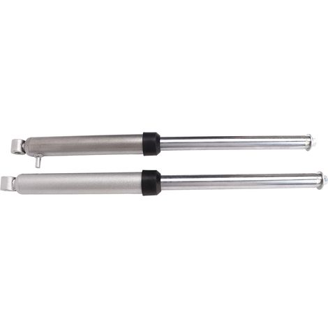 1 paire d'amortisseurs de fourche avant de moto de 500 mm, surface lisse, remplacement pour PW 50 (1/5)