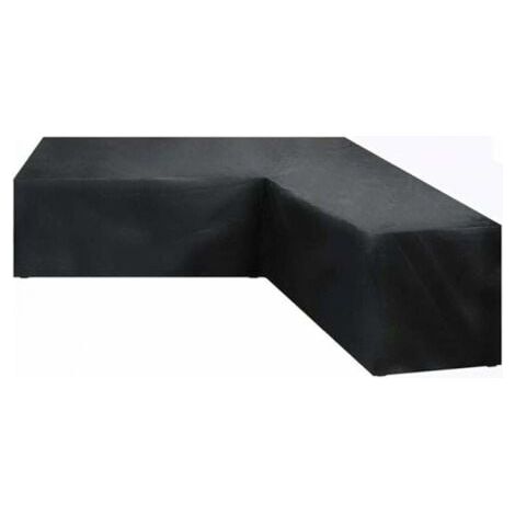 (222x286x82cm) Housse De Meuble d'angle Jardin Imperméable, Housse De Canape Jardin en Forme De L , Couverture en 210D Oxford Tissu (1/5)
