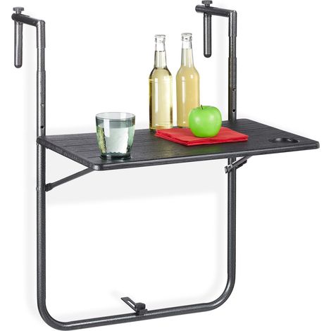Mesa de balcon plegable