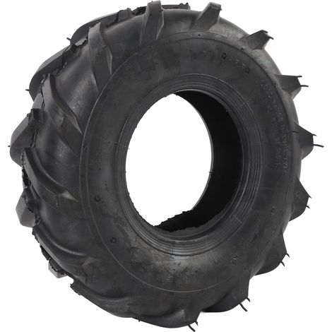 13x5.00-6 Pneu, Tubeless Tiller Tracteur Pneu, Tracteur Agricole Lug Tread Tubeless, Remplacement Riding Tondeuse Assemblage De Roue Avant, 1 Pack (1/5)