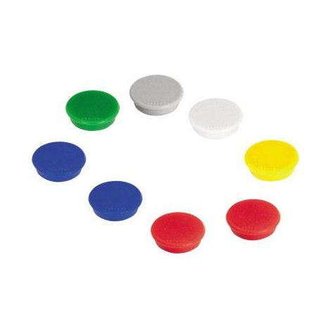 Franken Aimant (Ø) 24 mm rond multicolore, choix des couleurs pas possible 10 pc(s) HM20 99