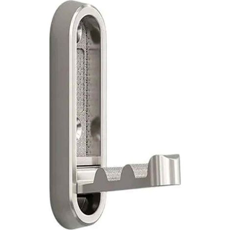 Gancho Plegable - Acero Inoxidable - 5 Cm Plegado - Carga Máxima 5 Kg - Para Baño Puerta Armario Zapatero - 1 Unidad (1/5)